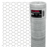 Malla de gallinero  2" x 2" c-20 (4.11' x 49.2 yd) acero galvanizada fiero